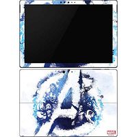 Skinit Decal Tablet Skin for Surface Pro 6 - Officially Licensed Marvel/Disney Avengers Blue Logo Design
