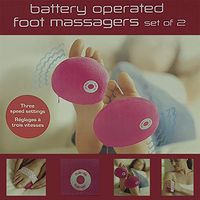 Battery Operated Foot Massagers- Set of 2