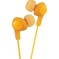 JVC Stereo in-Ear Lightweight Water-Resistant Noise Isolating Headphones (Orange)