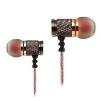 WishLotus Stereo Headphones Heavy Bass Professional Earphones Hi-Fi Earbuds In Ear Headsets for iPad, Tablet, Laptops, MP3/4, iPod, iPhone, Samsung, LG, HTC, etc. (DR1 no Microphone)