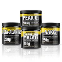 PrimaForce Pre-Workout Supplement Bundle – with PeakO2 – Enhances Strength Performance/Reduces Fatigue/Improves Muscle Recovery