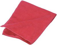 Carlisle 3633405 Red 16"x16" Terry Microfiber Cleaning Cloth (Case of 12)