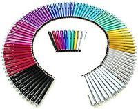 Fenix - Pack of 100 Universal Stylus for iPhone, iPad, Samsung Galaxy Note, Samsung Galaxy S4 S5 S6, LG, Tablet and Much More