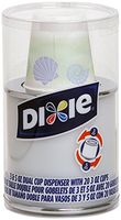 Dixie 20 Count Dual Cup Dispenser, Silver