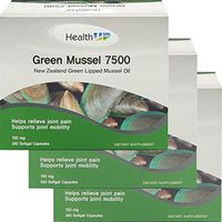 Joint Supplement Green-Lipped Mussel 7500 240capsules from New Zealand (3 Pack)