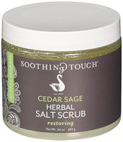 Soothing Touch W67365CS2 Salt Scrub Cedar Sgae, 20-Ounce by 3B Scientific