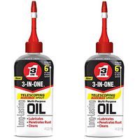3-IN-ONE Multi-Purpose Oil with Telescoping Marksman Spout, 4 OZ (2 - Pack)