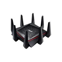 ASUS RT-AC5300 AC5300 Tri-Band WiFi Gaming Router, MU-MIMO, AiProtection Lifetime Security by Trend Micro, AiMesh Compatible for Mesh WiFi System, WTFast Game Accelerator