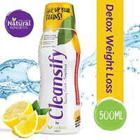 Juice Cleanse, 3 Day Detox Drink for Weight Loss, 16 oz (Detoxify, Boost Energy, Colon Cleanser) Professionally Formulated with Milk Thistle, Ginger & Cayenne (All Natural) by Cleansify