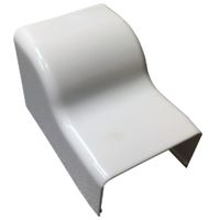 Ceiling Entry for Small (SM1) Raceway - 1 Piece - Color: White