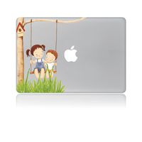 Swinging Kids Removable Vinyl Laptop MacBook Sticker Decal for Apple Notebook MacBook Air Pro Retina 13 Inch