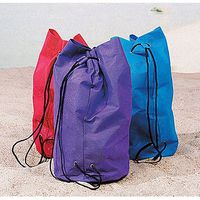 Bright Non-Woven Drawstring Bags 12 ct