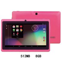 Dongdongole 7-Inch HD Touch Screen Children Android Tablet PC Quad-Core Processor 1024x600 HD Display 512MB 4/8GB Dual Camera Tablets