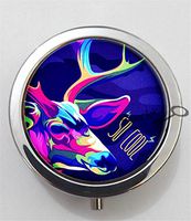 BlackKey Different Animals 3-Compartment Decorative Pocket Gift Box Case Organizer for Pill, Color 1 -1914