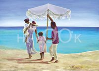 Hi-Look Microfiber Cleaning Cloth - Day at the Beach