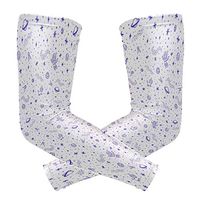 Unisex Arm Sleeve Purple Astronaut Dog and Stars UV Protection Arm Compression Sleeve Skin Protection Sport Arm Cooler Sleeve for Running Hiking Jogging Motorcycling Climbing Camping