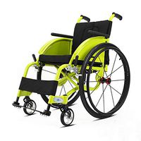 Luxury Sport Wheelchairs?3D Shock Absorption Wheelchair Manual Portable Folding Comfortable Armrest Backs for The Elderly and The Disabled Nursing Cart