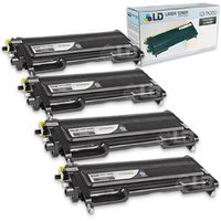 LD Products Compatible Toner Cartridge Replacement for Brother TN350 (Black, 4-Pack)