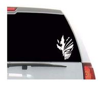 A&B Traders Bleach Anime Ichigo mask Skull Vinyl Decal Sticker for Car Window/Bumper, Laptop, Door, Wall
