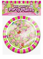 Wild Willy 8 Inch Plates, 10 Count by Wild Willy