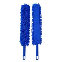 U.S. Duster Company Chenille Microfiber Flat Hand Duster Buy one get one Free, Ceiling Fans, Blinds, Furniture, Shutters, Cars, Delicate Surfaces