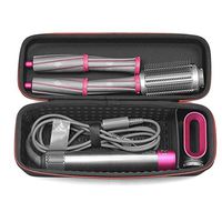 Jishipin Hair Dryer Bag, Portable Hair Curler Protection Storage Bag Shockproof Travel Speaker Bag for Dyson Airwrap