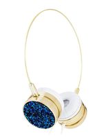 Skinny Dip London Headphones (Blue/Gold)