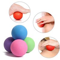 Vishm [4 Pack] Portable Massage Ball Muscle Foot Full Body Point Tired Release Ball for Body Massage Tools