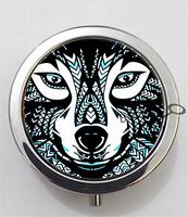 BlackKey Different Animals 3-Compartment Decorative Pocket Gift Box Case Organizer for Pill, Color 1 -1912