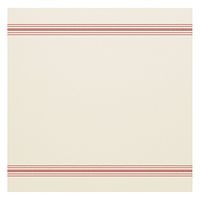 Hoffmaster FP1312 FashnPoint Red and White Dishtowel Printed Flat Pack Napkin, Ultra Ply, 15 1/2" x 15 1/2" (3 Packs of 250)