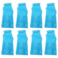 Healifty 55pcs Vomit Bags Blue Emesis Bags Motion Sickness Bags Throw-Up Bags for Car Motion Sickness Pregnancy Chemo Nausea 1000ml