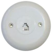 Blackpoint Products BT-016 WHITE  Modular Wall Jack