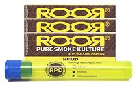 ROOR Hemp 1 1/4 Papers (3 Packs) with Rolling Paper Depot KewlTube