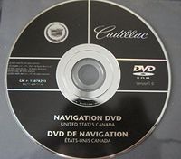 2007 2008 2009 CADILLAC ESCALADE ESV EXT NAVIGATION SYSTEM GPS DVD MAP NAV V 1.0