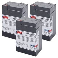 6V 4.5AH Battery Replacement for Mojo Decoys Baby Mojo/Floater Mallard - 3 Pack