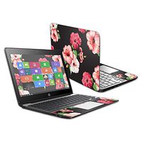Mightyskins Skin Compatible with Hp Chromebook 11 G5 11.6" - Hibiscus | Protective, Durable, and Unique Vinyl Decal Wrap Cover | Easy to Apply, Remove, and Change Styles | Made in The USA