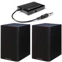 Paradigm Bundle: Shift A2 Powered Bookshelf Speakers (Storm Black Satin - Pair) and BD1 Bluetooth Receiver
