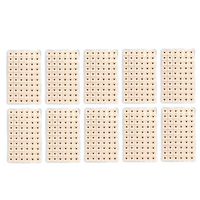 Disposable Ear Press Seeds, 600Pcs Acupuncture Vaccaria Plaster Bean Acupoint Massage Tool