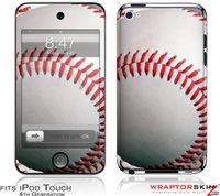 iPod Touch 4G Decal Style Skin - Baseball