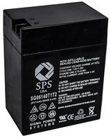 SPS Brand 6V 14 Ah Terminal T1T2 Replacement Battery for Trio Lighting TL930018