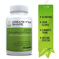 Create Your Shape Detox Cleanse – Safe & All Natural, Intestinal Cleanse, Toxins, Impurities, for Weight Loss Cleansing Formula