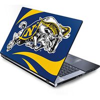 Skinit Decal Laptop Skin for Generic 17in Laptop (15.2in X 9.9in) - Officially Licensed College US Naval Academy Design
