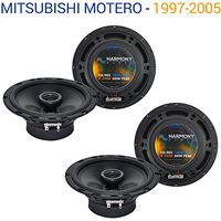 Compatible with Mitsubishi Montero 1997-2005 OEM Speaker Replacement Harmony (2) R65 Package