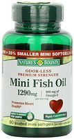 Nature's Bounty Mini Fish Oil, 1290mg, 90 Count (Pack of 3) ,Nature's-djyw