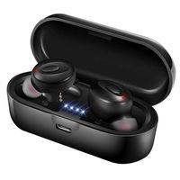 Wireless Earbuds, Ersculleo Bluetooth 5.0 Headphones, True Wireless Headphone 3D Stereo Sound, Earphone with Charging Box and Built-in Microphone Premium Sound with Deep Bass for Running Sport