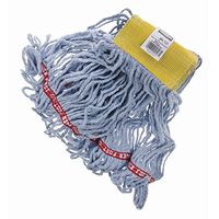 Rubbermaid 12 oz Blue Web Foot Mop Head with 5"W Head Band