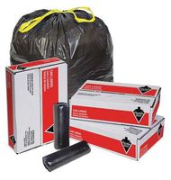 Drawstring Trash Can Liner, 55 gal, PK100