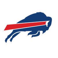 Buffalo Bills Logo OriginalStickers0131 Set Of Two (2x) Stickers , Laptop , Ipad , Car , Truck , Size 4 inches on Longer Side