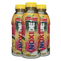 NOXIDE Super Antioxidant Body Detox New Formula with Turmeric Root & Milk Thistle | Helps Cleanse Liver (Citrus) 3 Pack (16oz/Bottle)