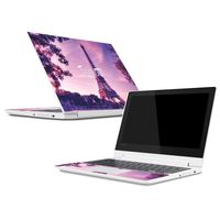 Mightyskins Skin Compatible with Lenovo Chromebook C330 (2018) - Bonjour | Protective, Durable, and Unique Vinyl Decal Wrap Cover | Easy to Apply, Remove, and Change Styles | Made in The USA